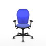 PIQUERAS Y CRESPO Silla de oficina Jorquera Azul