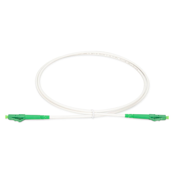 Digitus Cable de Fibra Óptica Monomodo LC/APC a LC/APC 5m, G.657.A2, Simplex, 3mm, Verde/Blanco Digitus Cable de Fibra Óptica Monomodo LC/APC a LC/APC 5m, G.657.A2, Simplex, 3mm, Verde/Blanco