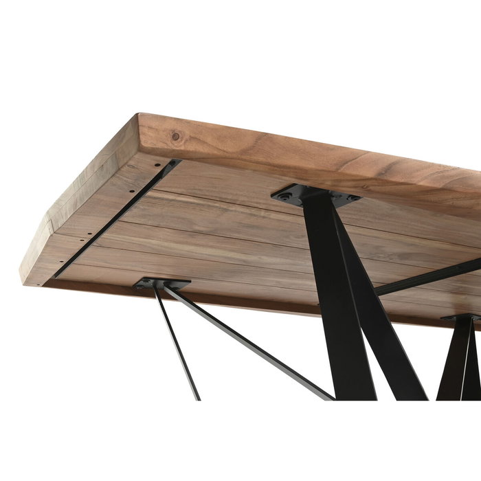 DKD Home Decor Mesa de Comedor de Acacia y Metal 220x100x76 DKD Home Decor Mesa de Comedor de Acacia y Metal 220x100x76