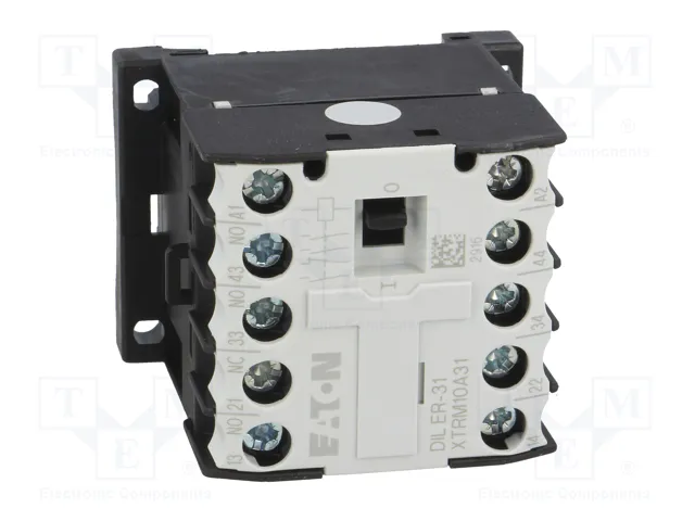 EATON ELECTRIC Contactor DILER 4-polar 24VAC 6A