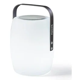 Lumisky LUM3760119738320 Lámpara Altavoz Bluetooth Inalámbrico H31 cm LED Blanco y Multicolor Regulable