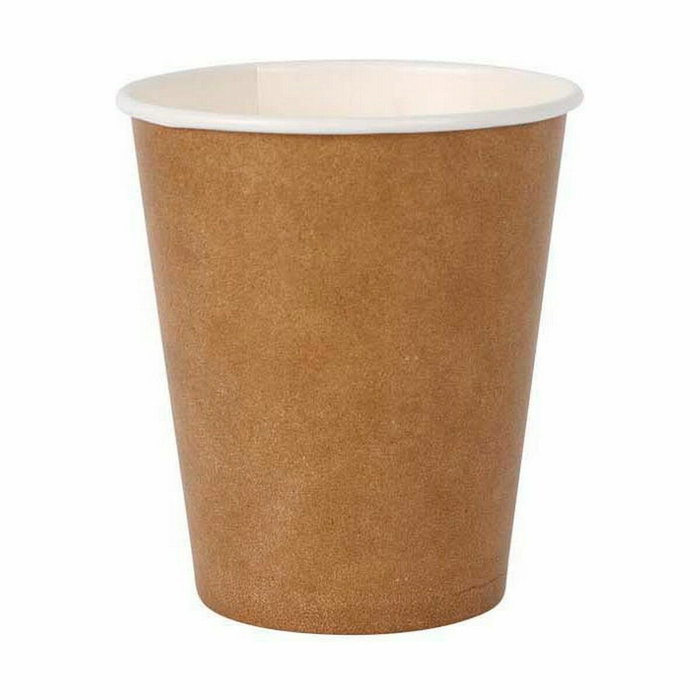 Set de Vasos Algon Desechables papel kraft 12 Piezas 250 ml (20 Unidades) Set de Vasos Algon Desechables papel kraft 12 Piezas 250 ml (20 Unidades)