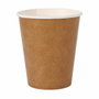 Set de Vasos Algon Desechables papel kraft 12 Piezas 250 ml (20 Unidades)