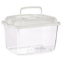 MASCOW Pecera Mediana 24x17cm Blanca con Asa