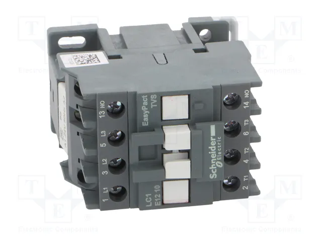 SCHNEIDER ELECTRIC Contactor Easy TeSys 3-polar 12A 24VAC