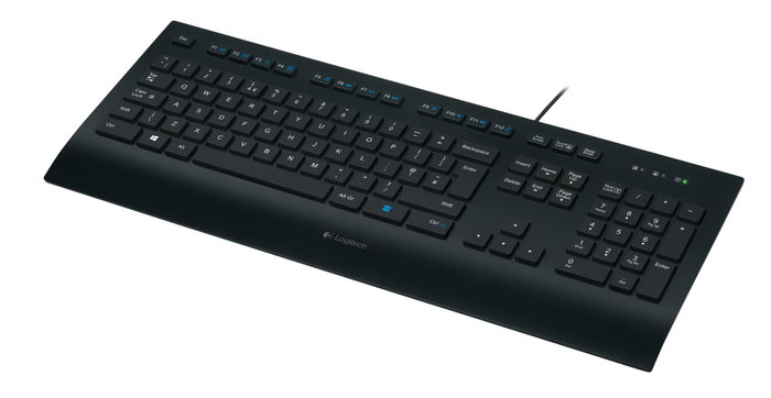 Logitech K280e Teclado USB QWERTZ Alemán Negro Logitech K280e Teclado USB QWERTZ Alemán Negro