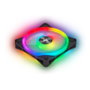 Corsair iCUE QL140 RGB Ventilador de 14 cm Negro, Gris