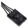 Corsair iCUE QL140 RGB Ventilador de 14 cm Negro, Gris