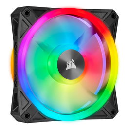 Corsair iCUE QL140 RGB Ventilador de 14 cm Negro, Gris