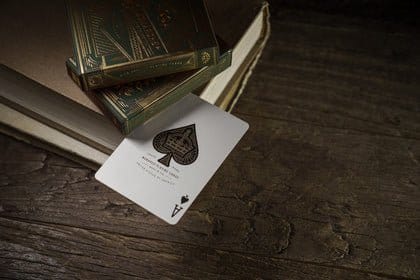 Theory 11 Baraja de cartas Monarch Green Theory 11 Baraja de cartas Monarch Green