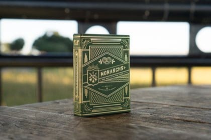 Theory 11 Baraja de cartas Monarch Green Theory 11 Baraja de cartas Monarch Green