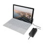 LogiLink Fuente de alimentación para Surface Book, 65W, con puerto USB, negro