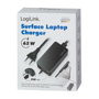 LogiLink Fuente de alimentación para Surface Book, 65W, con puerto USB, negro