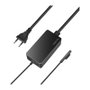 LogiLink Fuente de alimentación para Surface Book, 65W, con puerto USB, negro