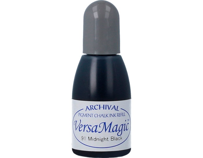 Tsukineko Versamagic Tinta de Recarga Negro Noche Efecto Tiza 20ml Tsukineko Versamagic Tinta de Recarga Negro Noche Efecto Tiza 20ml