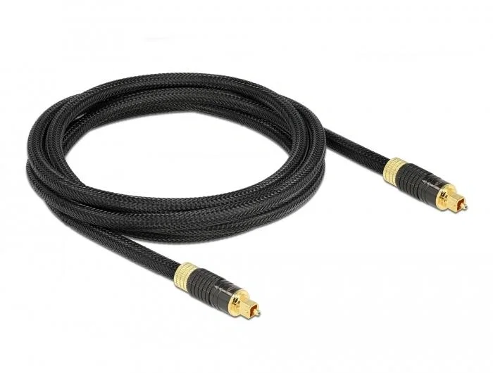 DeLOCK Cable TOSLINK macho a macho 2 m Antracita DeLOCK Cable TOSLINK macho a macho 2 m Antracita