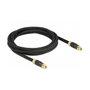 DeLOCK Cable TOSLINK macho a macho 2 m Antracita