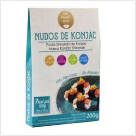 The Konjac Shop Nudos de Konjac 200Gr Sg Vegan S/A Vegano Sin Gluten Sin Lactosa