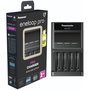 Panasonic eneloop LCD PRO BQ-CC65E Cargador Universal Smart para 4x AA/AAA Negro