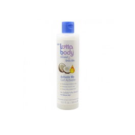 Lotta Body Coconut & Shea Oils Activate Me Curl Activator 300ml - Activador de Rizos Hidratante, Define y Controla el Frizz