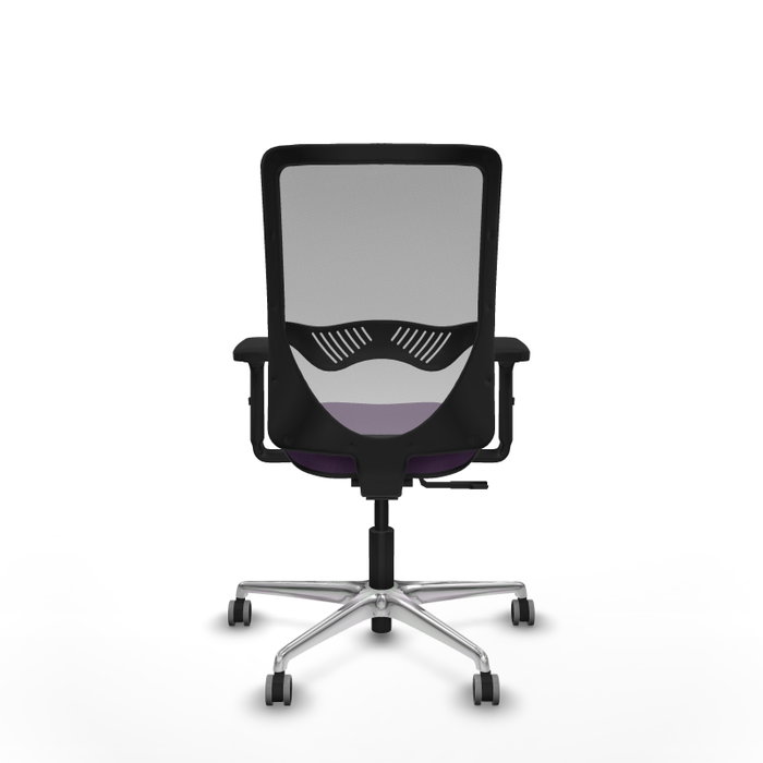 PIQUERAS Y CRESPO Silla de oficina Zulema Morado/Gris