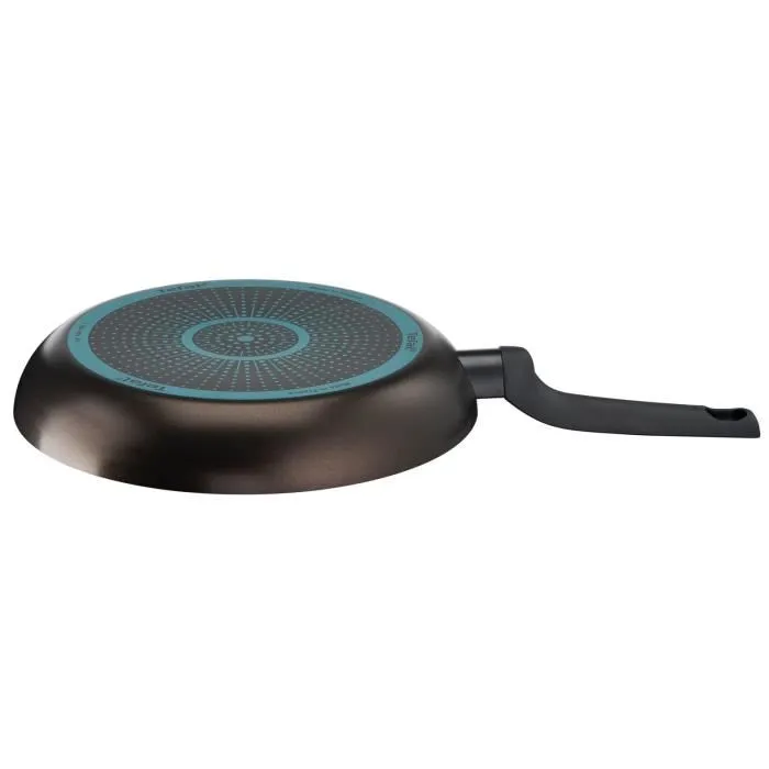 TEFAL B5540602 Easy Cook&Clean Sartén 28 cm, Antiadherente, Todas las fuentes de calor excepto Inducción, Thermo-Signal, Cocina saludable, Made in France