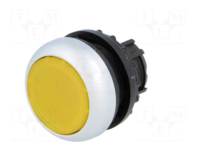 EATON ELECTRIC Interruptor de presión amarillo 22mm