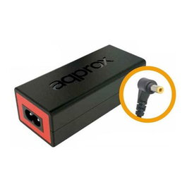 Approx Adaptador de Corriente/Cargador para Portátil 90W 19V 4.74A con Conector 5.5x2.5mm - Compatible con Toshiba y Asus