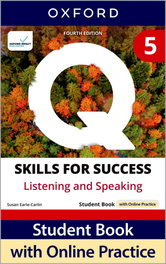 OXFORD UNIVERSITY PRESS Q:SKILLS FOR SUCCESS 5 LISTENING & SPEAKING 4A.ED