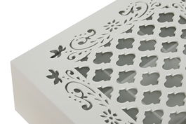 DKD Home Decor Caja de Infusiones Romantico 24 x 8 x 24 cm (2 Unidades)