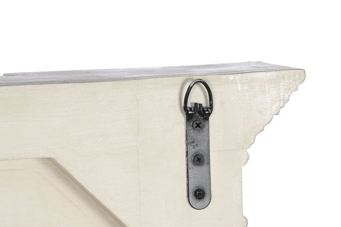 DKD Home Decor Espejo Mango Blanco 115x10x142