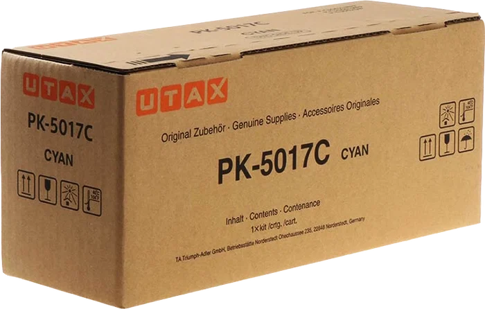 Utax Tóner cian PK-5017C 1T02TVCUT0 Utax Tóner cian PK-5017C 1T02TVCUT0