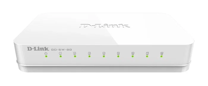 D-Link GO-SW-8G Switch No Administrado Blanco D-Link GO-SW-8G Switch No Administrado Blanco
