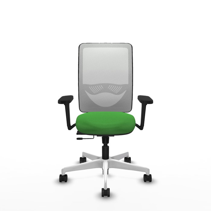 PIQUERAS Y CRESPO Silla de oficina Zulema Verde y Blanco PIQUERAS Y CRESPO Silla de oficina Zulema Verde y Blanco