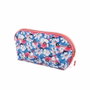 Oh My Pop Neceser Jelly Pink Scooter Azul PVC con Gran Capacidad Interna y Bolsillo para Cosméticos