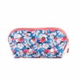 Oh My Pop Neceser Jelly Pink Scooter Azul PVC con Gran Capacidad Interna y Bolsillo para Cosméticos
