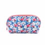 Oh My Pop Neceser Jelly Pink Scooter Azul PVC con Gran Capacidad Interna y Bolsillo para Cosméticos
