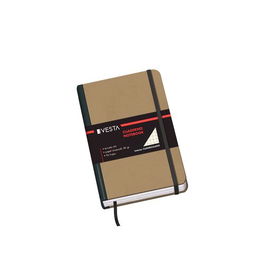 Cuaderno Vesta Nature A6 96H 80Gr. Cuadrc.5X5 Con Goma