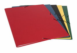 Carpeta De Dibujo Mariola Carton Gomas Sin Solapas A3 Cuero (Set de 10)