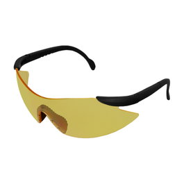 WOLFPACK LINEA PROFESIONAL Gafas de Protección con Lentes Ámbar y Patillas Ajustables