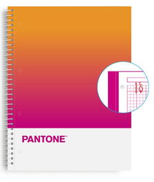Bloc Escolofi Notebook Pantone Together A4 80H Cuadric.5X5 90G Creativity (Set de 5)