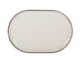 La Mediterranea Fuente Oval Anllo Nordic Brillo 30x20x2.5cm