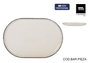 La Mediterranea Fuente Oval Anllo Nordic Brillo 30x20x2.5cm