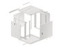 Lanberg Armario rack de pared 12U 600x600mm gris