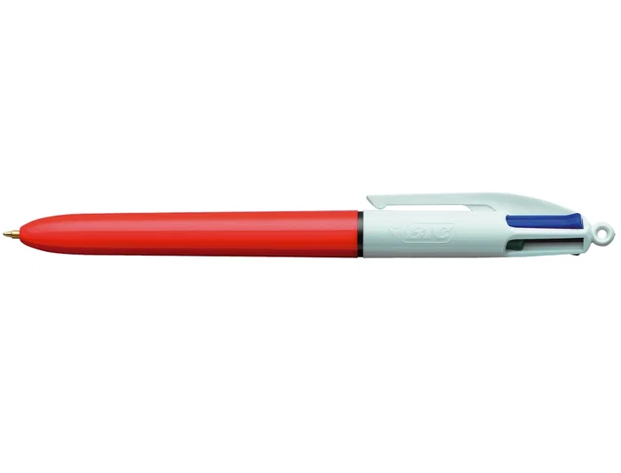 BIC Bolígrafo 4 Colores Fine Punta Fina Set de 12 unidades