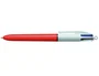 BIC Bolígrafo 4 Colores Fine Punta Fina Set de 12 unidades