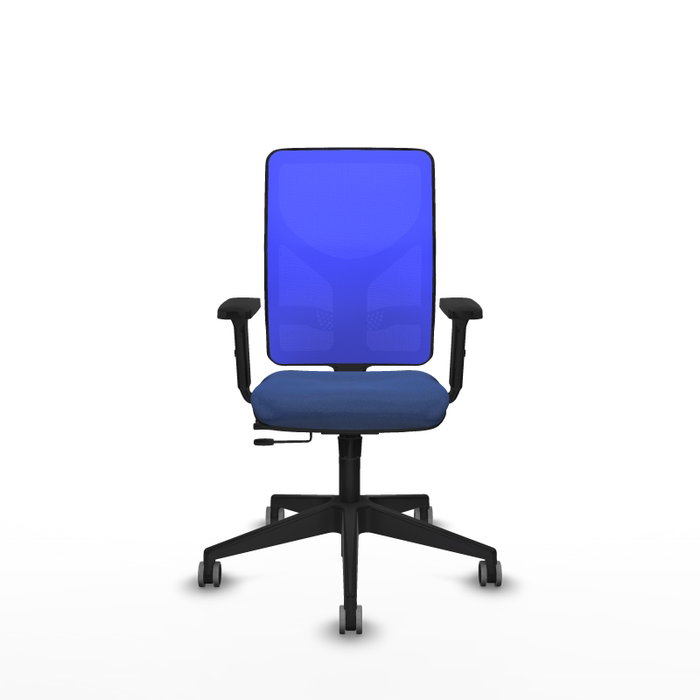 PIQUERAS Y CRESPO Silla de oficina Motilla Azul marino y Azul