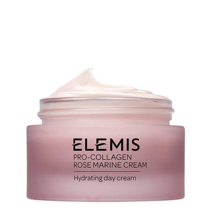 Elemis Pro-Collagen Rose Marine Cream Crema Facial de Día Hidratante y Antiarrugas con Extracto de Algas Padina Pavonica y Rosa 50 ml