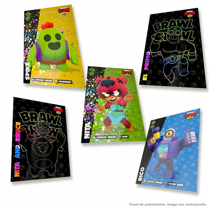 Panini Brawl Stars Starter Pack Sobres Cartas Coleccionables Eco-Blister Edición Alemán