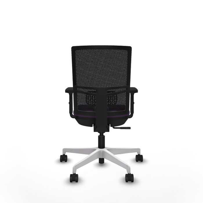 PIQUERAS Y CRESPO Silla de oficina Yunquera con mecanismo Sincro, Morado y Negro PIQUERAS Y CRESPO Silla de oficina Yunquera con mecanismo Sincro, Morado y Negro